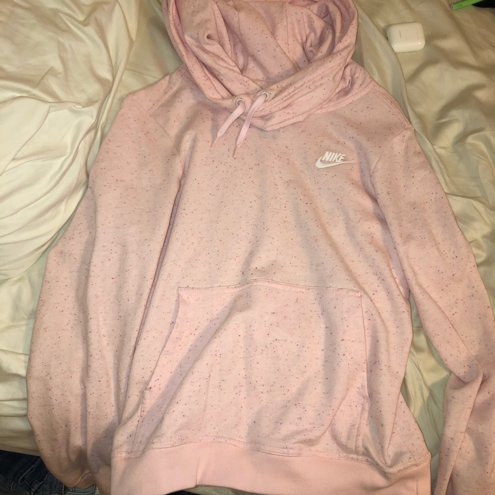 Xs light pink nike hoodie